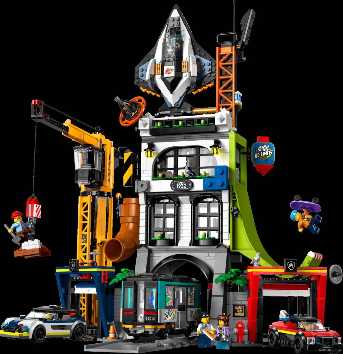 LEGO The City Tower • Set 60473 • SetDB • Merlins Bricks