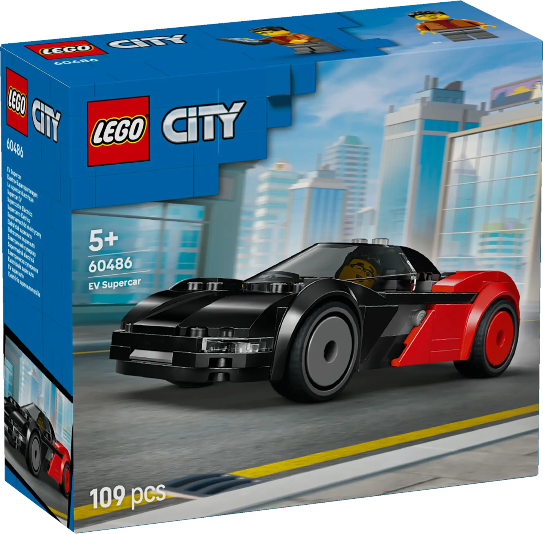 その他 RT-6864798681 LEGO City EV Supercar • Set 60486 • SetDB • Merlins Bricks