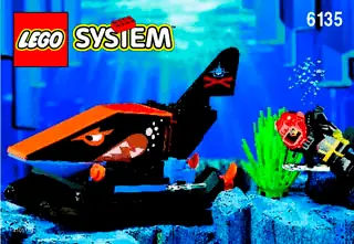 LEGO Aquazone Spy Shark • Set 6135 • SetDB • Merlins Bricks