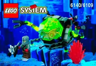LEGO Aquazone Sea Creeper with Giant Ray • Set 6109 • SetDB