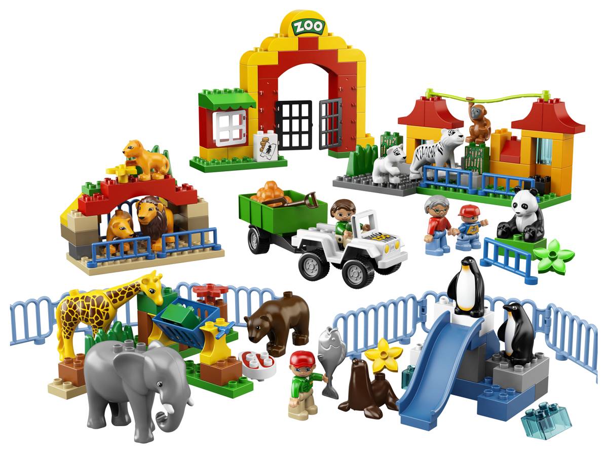 LEGO DUPLO Big Zoo • BABY BLOCKS • Set 6157 • SetDB