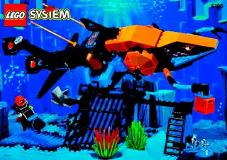 LEGO Aquazone Shark's Crystal Cave • Set 6190 • SetDB