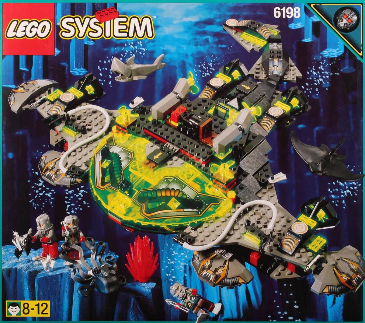 LEGO Aquazone Stingray Stormer • Set 6198 • SetDB