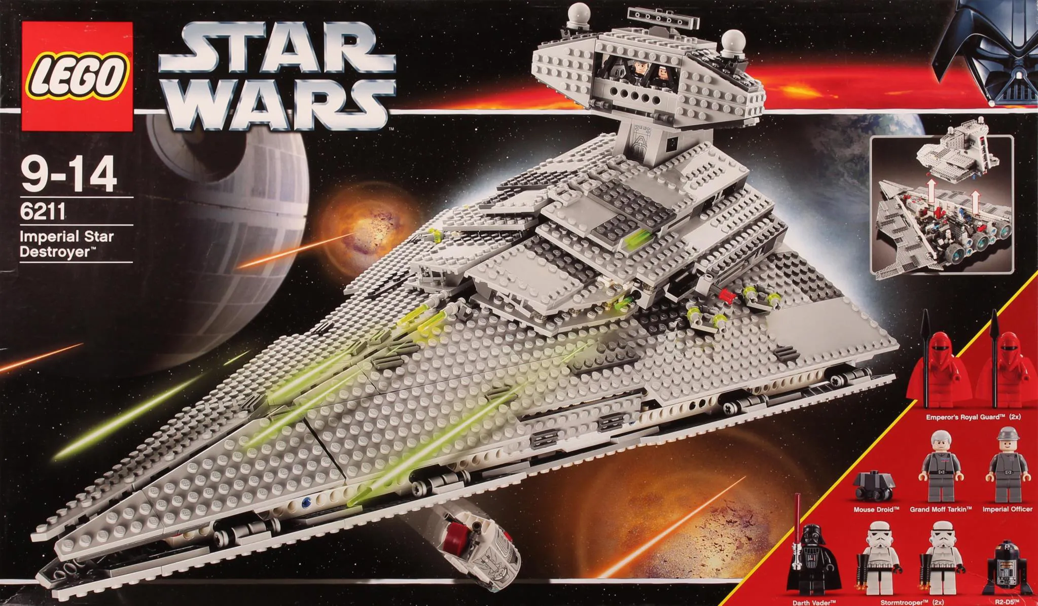 LEGO Star Wars Imperial Star Destroyer • Set 6211 • SetDB