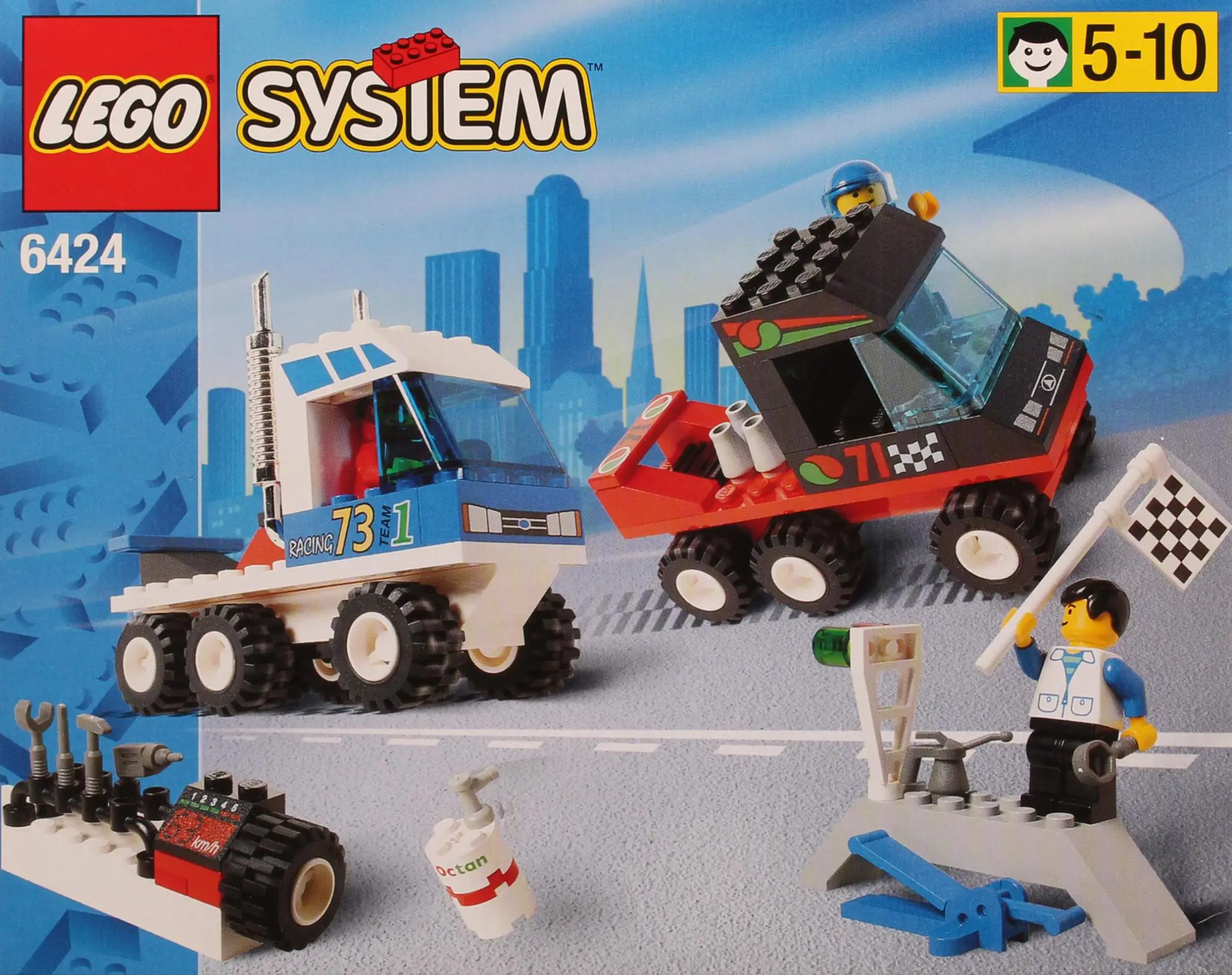 LEGO City Rig Racers • Set 6424 • SetDB • Merlins Bricks