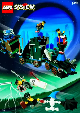 LEGO Time Cruisers / Twisters Twisted Time Train • Set 6497