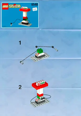 ほっこりさん　1/10配達 LEGO City Octan Gas Station • Set 6548 • SetDB