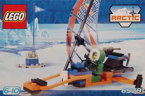 LEGO Arctic Ice Surfer • Set 6579 • SetDB • Merlins Bricks