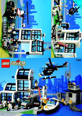 LEGO City Metro PD Station • Set 6598 • SetDB