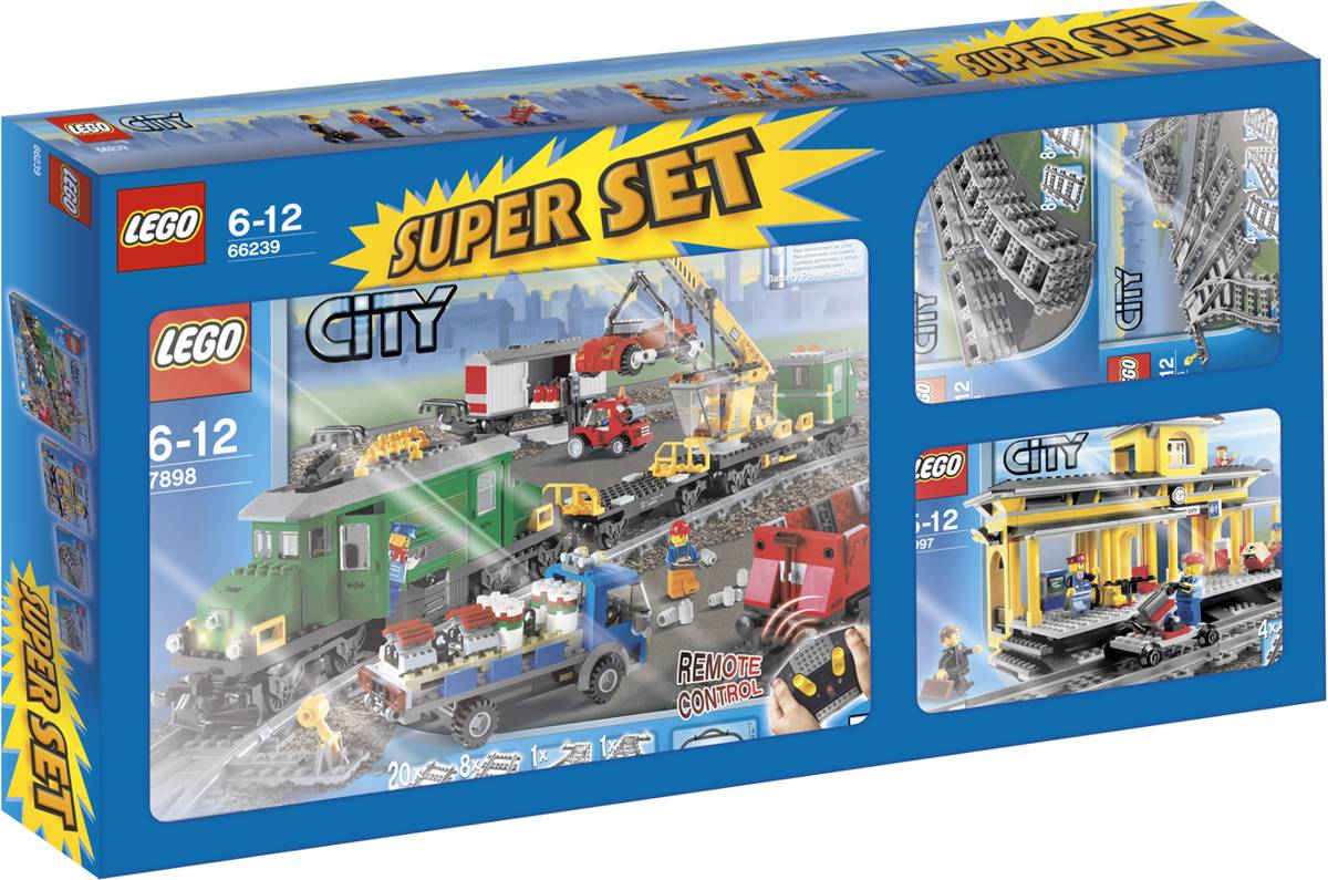LEGO Trains City Bundle Pack, Super Set • Set 66239 • SetDB