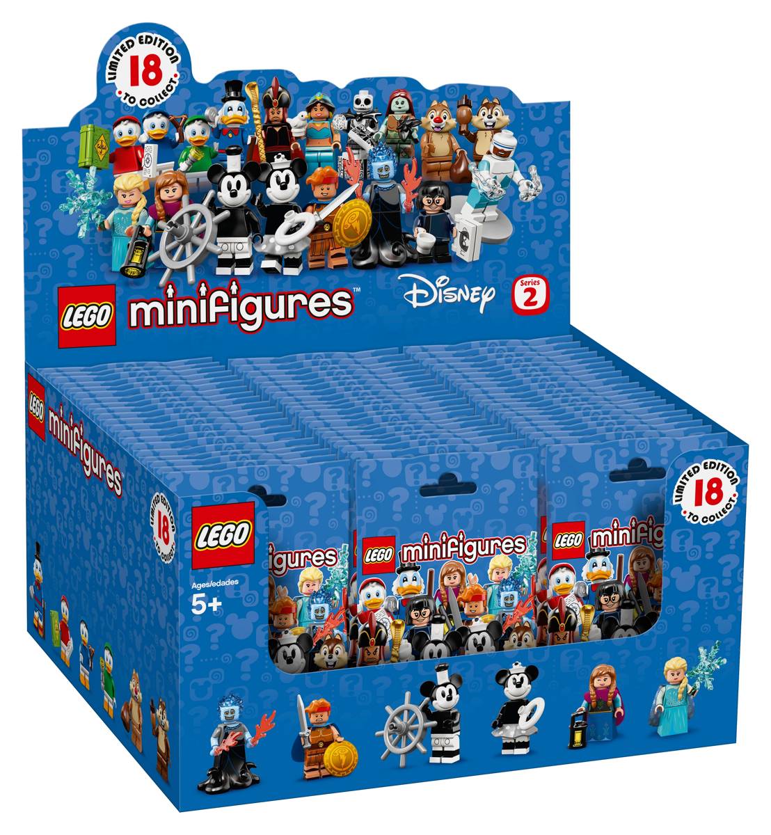 LEGO Minifigures Disney Series 2 Complete Box • Set 66625