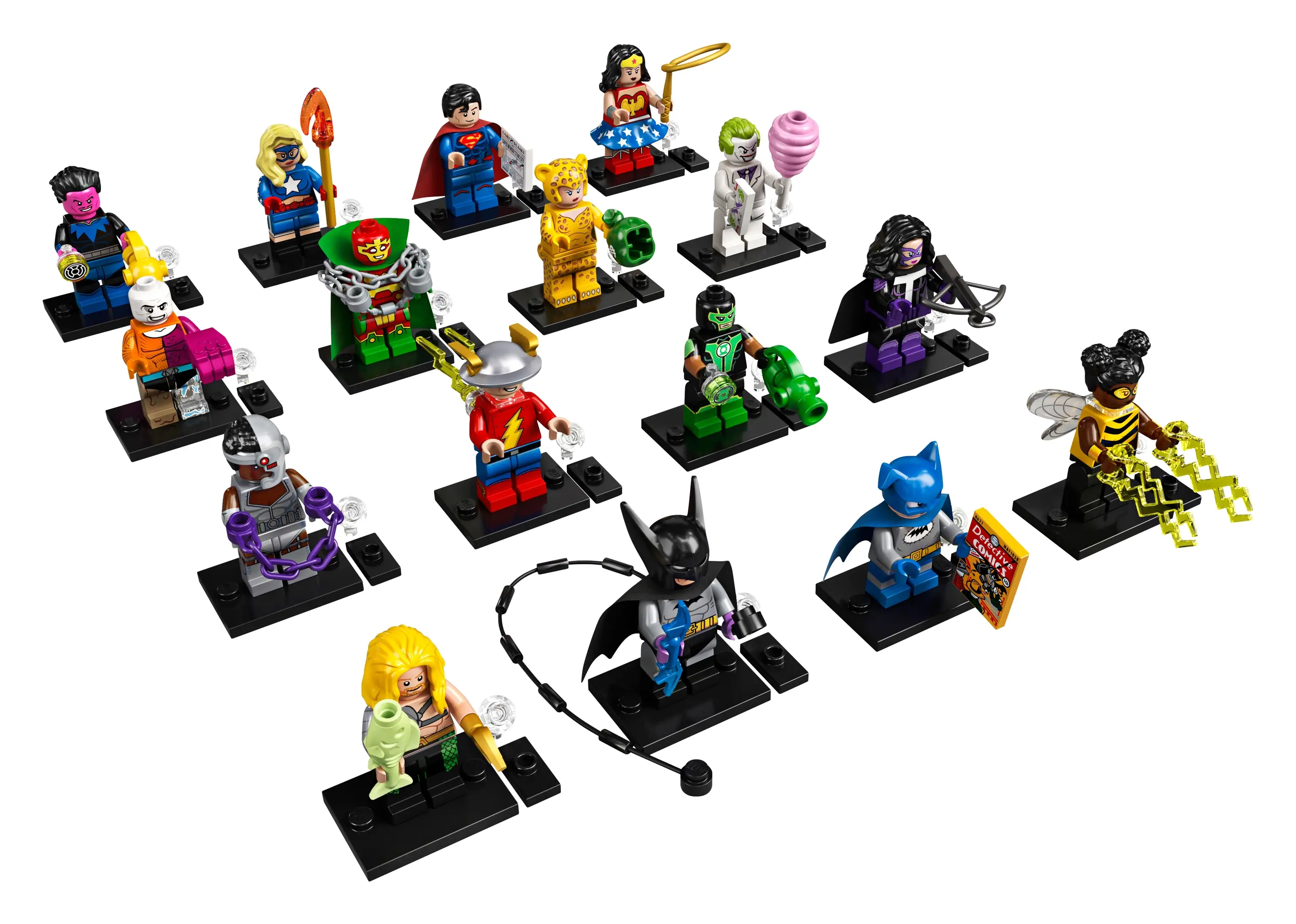 LEGO Minifigures DC Super Heroes Series Complete Box