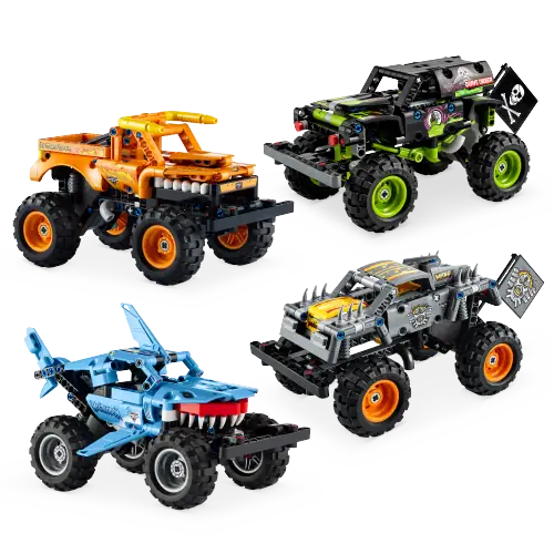 LEGO Technic Bundle Pack, 4 in 1 Monster Jam Collection