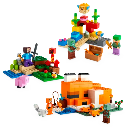 LEGO Minecraft Overworld Adventures Pack • Set 66779 • SetDB