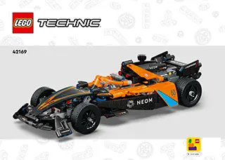 LEGO Technic Lamborghini Huracán Tecnica Orange • Set 42196