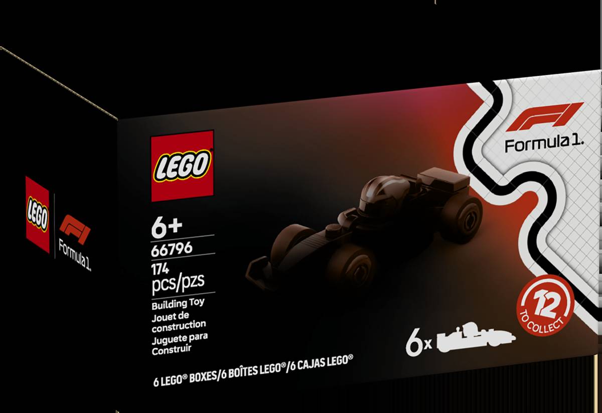 LEGO Collectibles F1 Collectible Race Cars 6 Pack