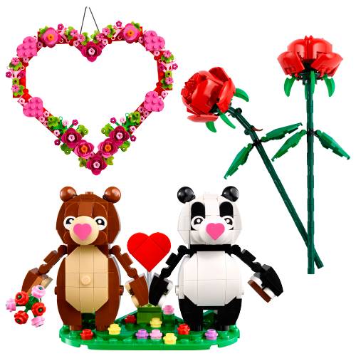 LEGO Holiday Hearts & Flowers Gift Set • Set 66817