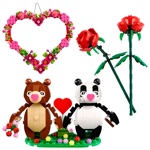 LEGO Hearts & Flowers Gift Set • Set 66817 • SetDB