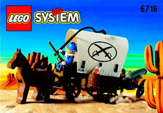 LEGO Wild West Weapons Wagon • Set 6716 • SetDB