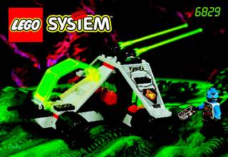 LEGO Space Radon Rover • Set 6829 • SetDB • Merlins Bricks