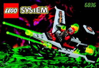 LEGO Space V-Wing Fighter • Set 6836 • SetDB