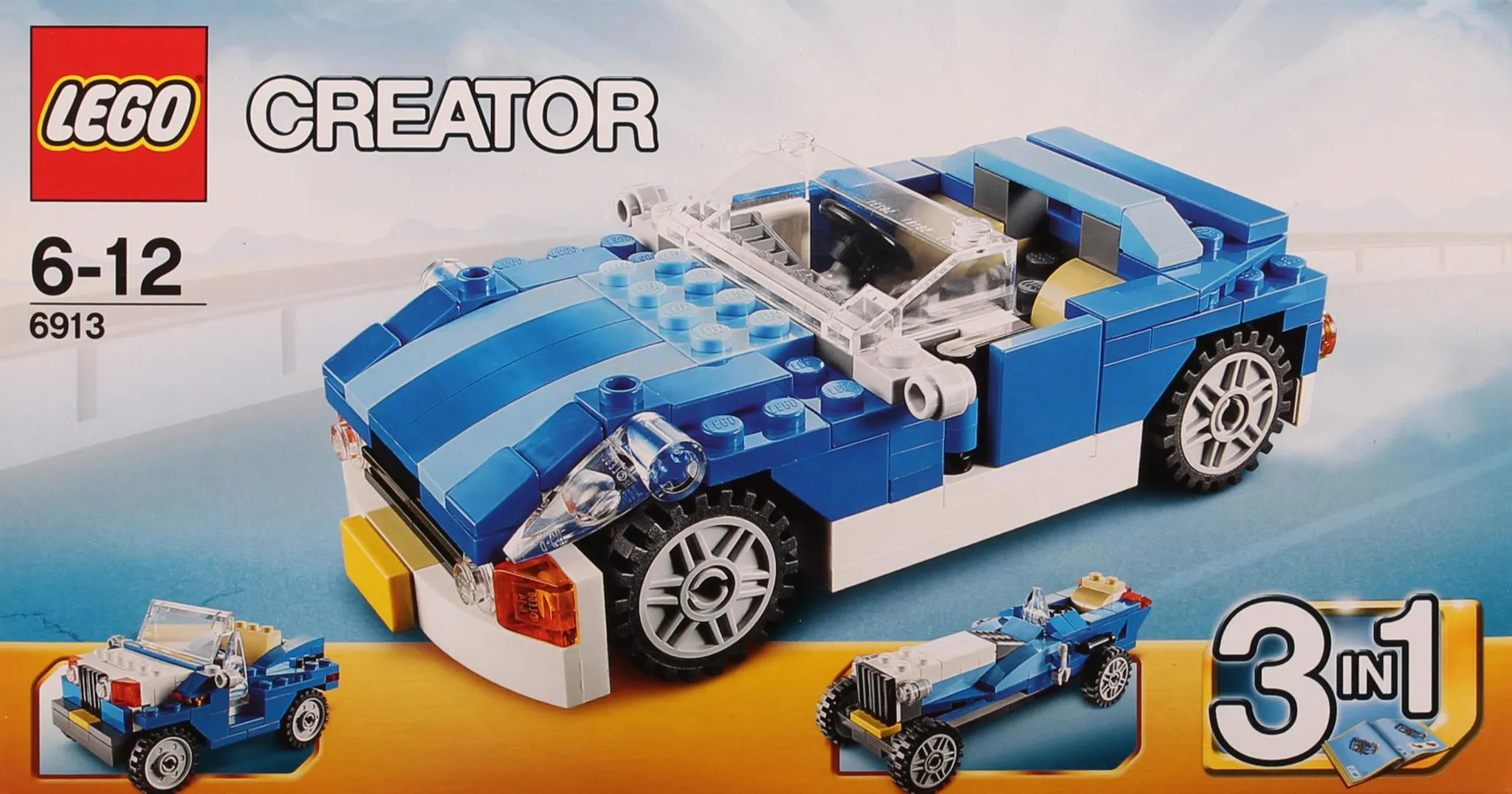 LEGO Creator Blue Roadster • Set 6913 • SetDB