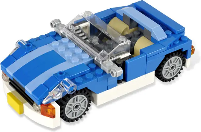 LEGO Creator Blue Roadster • Set 6913 • SetDB