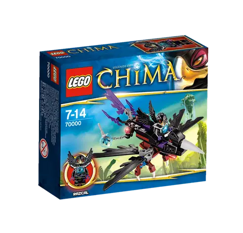 LEGO CHIMA Razcal's Glider • Set 70000 • SetDB