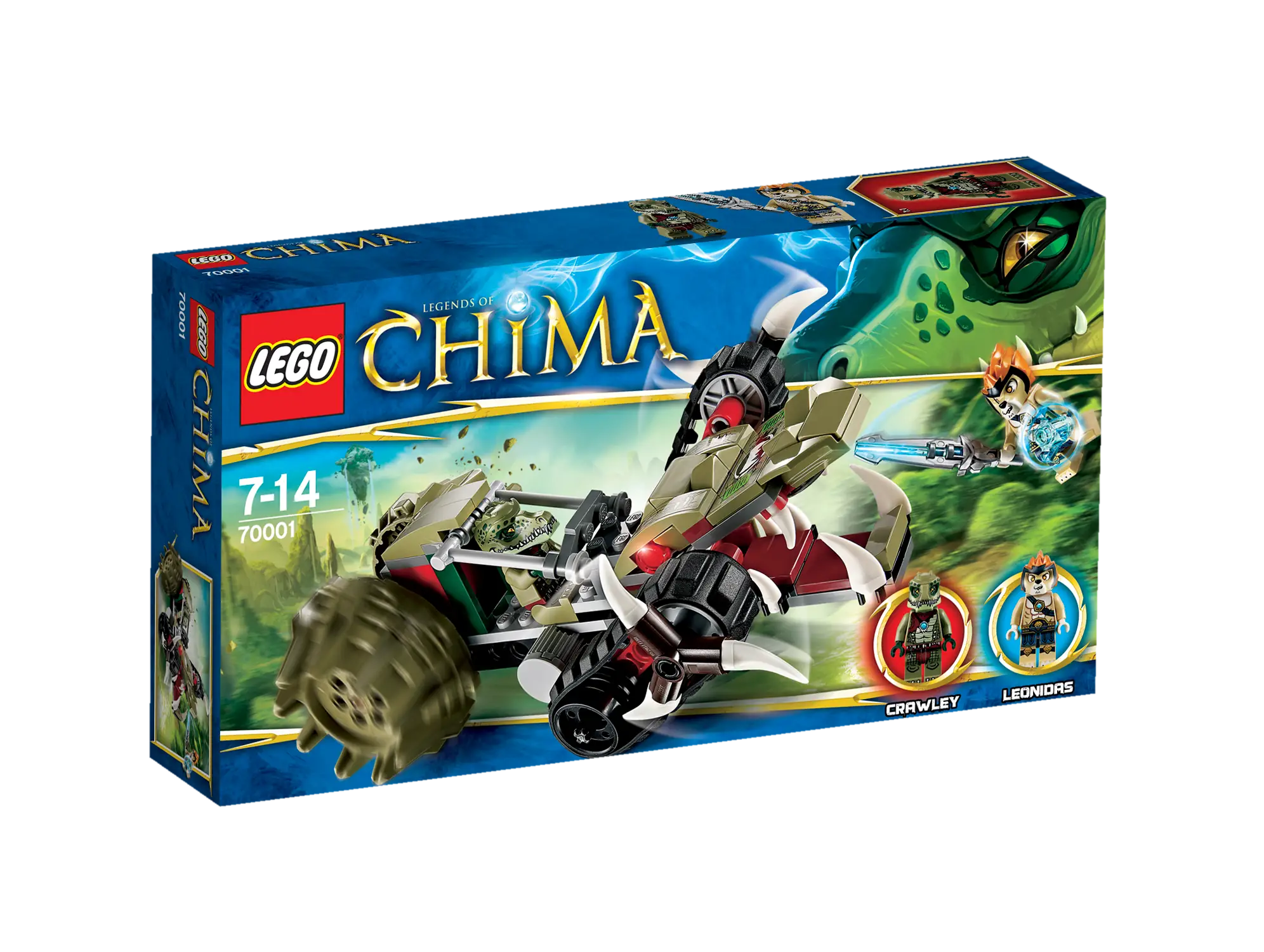 LEGO CHIMA Crawley's Claw Ripper • Set 70001 • SetDB
