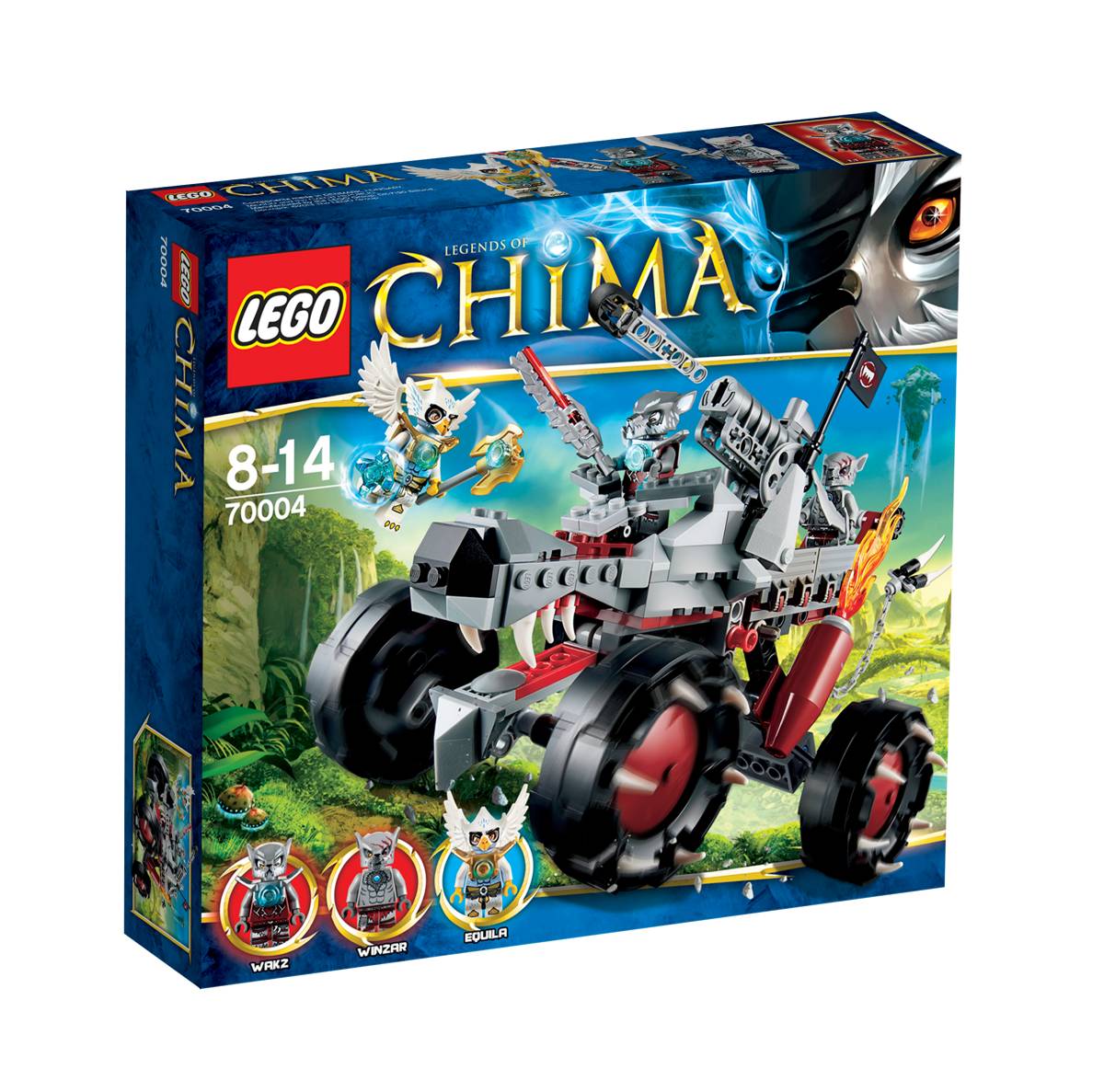 LEGO CHIMA Wakz' Pack Tracker • Set 70004 • SetDB