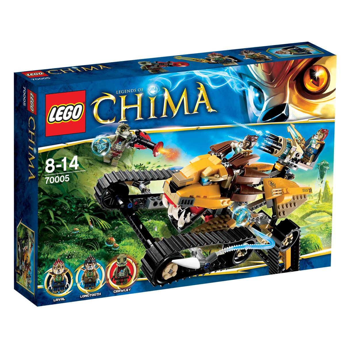 LEGO CHIMA Laval's Royal Fighter • Set 70005 • SetDB