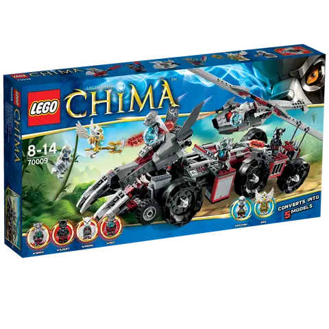 LEGO CHIMA Worriz' Combat Lair • Set 70009 • SetDB