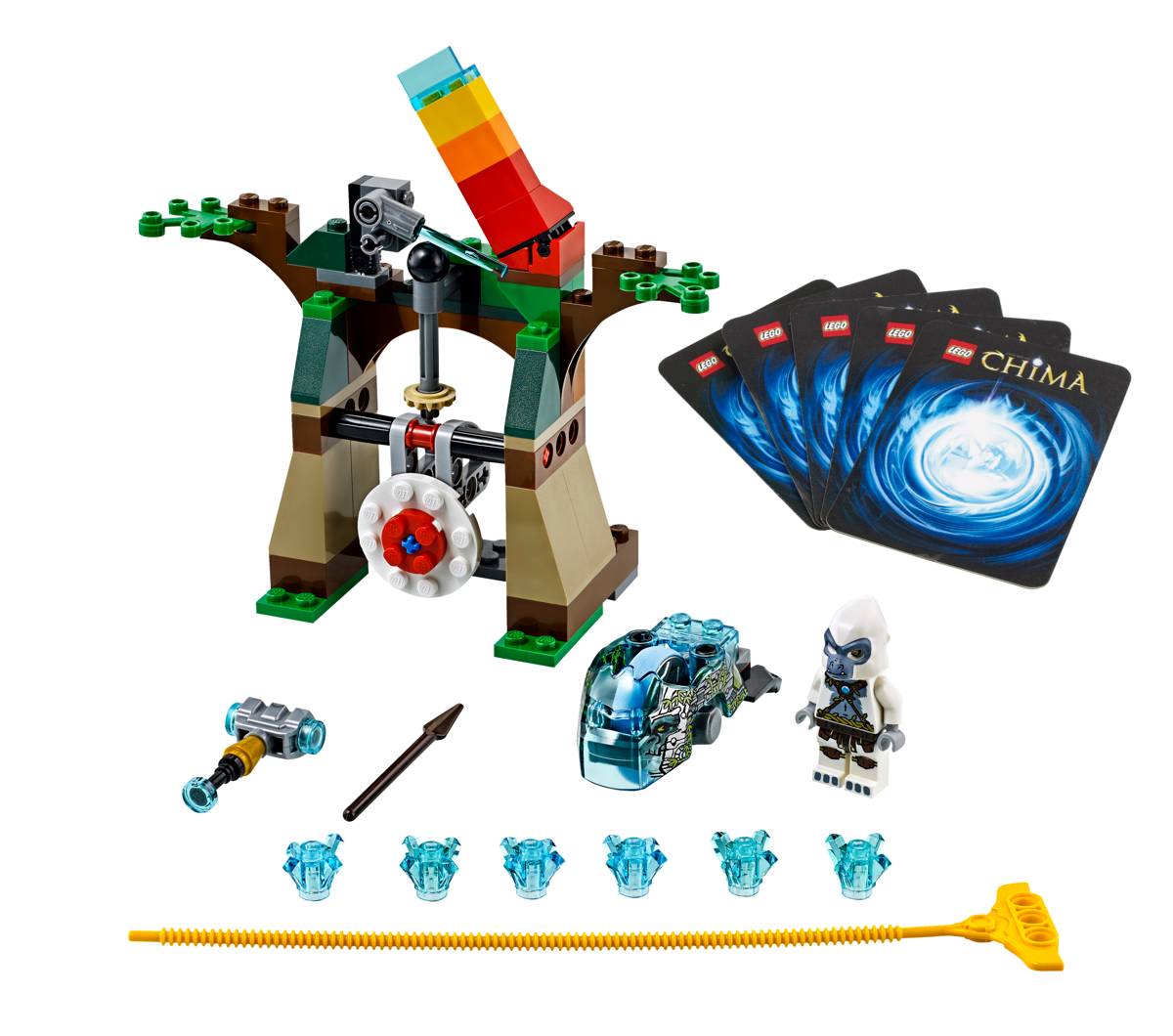 LEGO CHIMA Tower Target • Set 70110 • SetDB • Merlins Bricks LEGO CHIMA Tower Target • Set 70110 • SetDB • Merlins Bricks