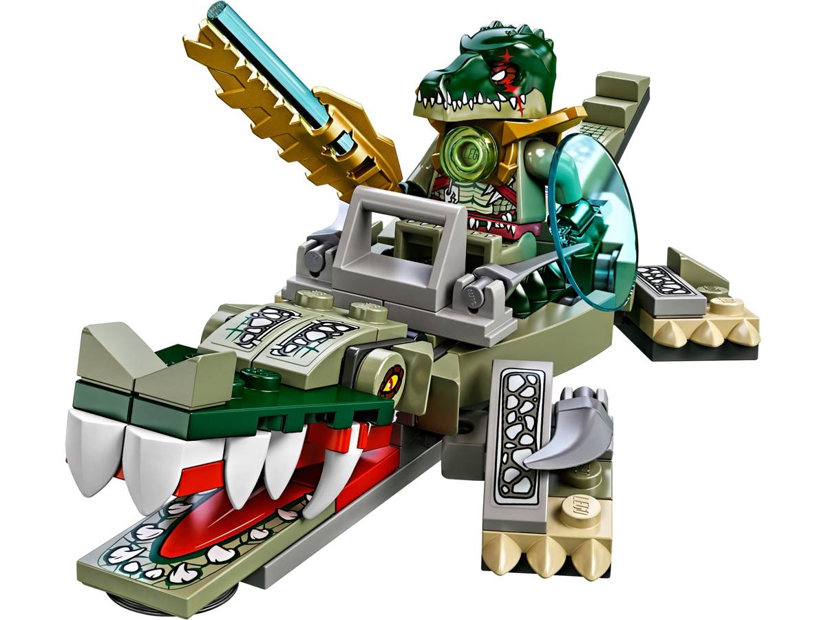 LEGO CHIMA Crocodile Legend Beast • Set 70126 • SetDB
