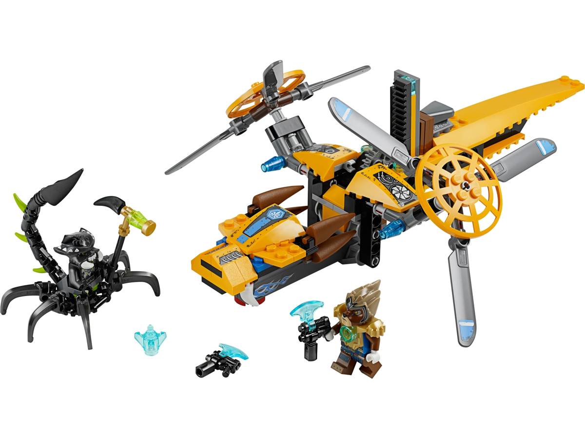 LEGO CHIMA Lavertus' Twin Blade • Set 70129 • SetDB