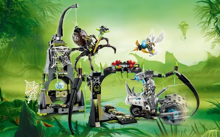 LEGO CHIMA Spinlyn's Cavern • Set 70133 • SetDB