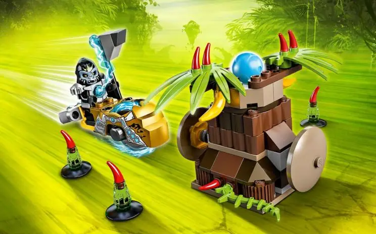 LEGO CHIMA Banana Bash • Set 70136 • SetDB • Merlins Bricks