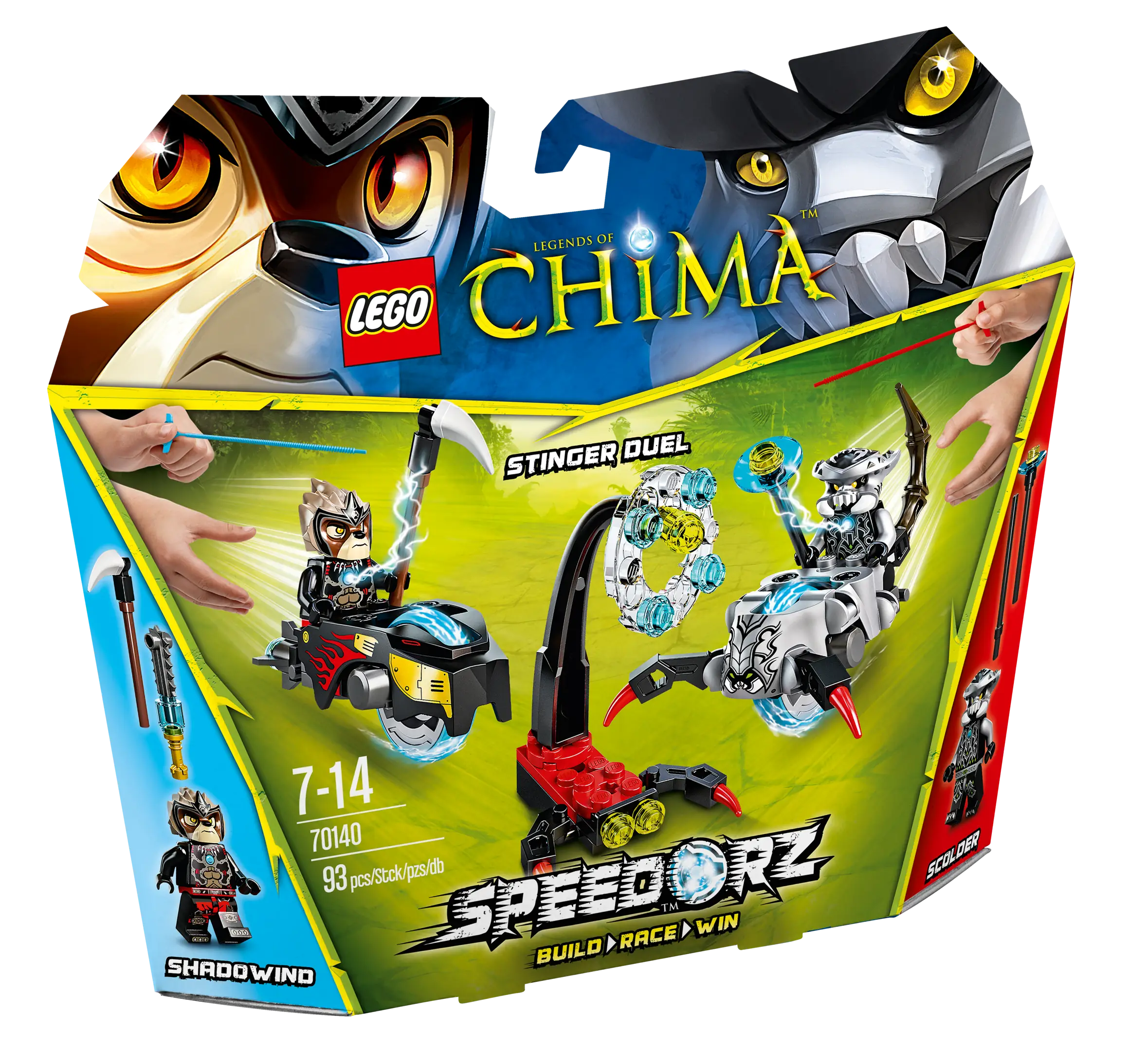 LEGO CHIMA Stinger Duel • Set 70140 • SetDB • Merlins Bricks