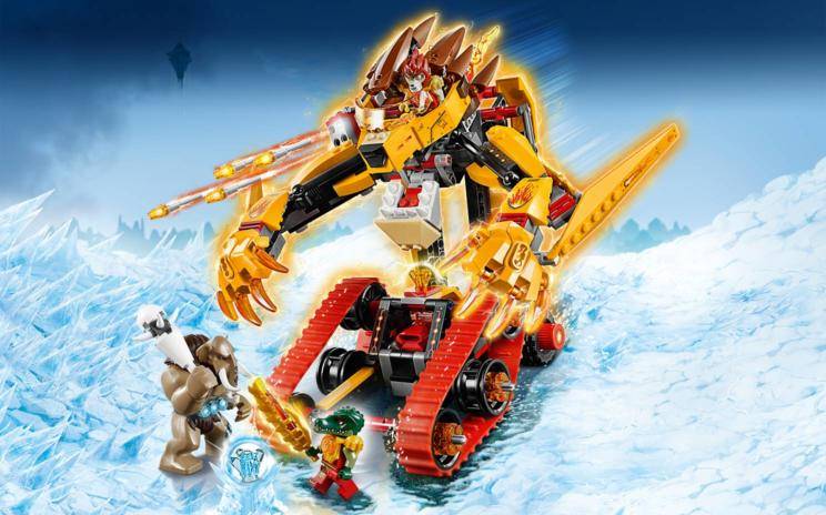 LEGO CHIMA Laval's Fire Lion • Set 70144 • SetDB