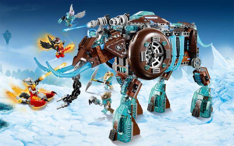 LEGO CHIMA Maula's Ice Mammoth Stomper • Set 70145