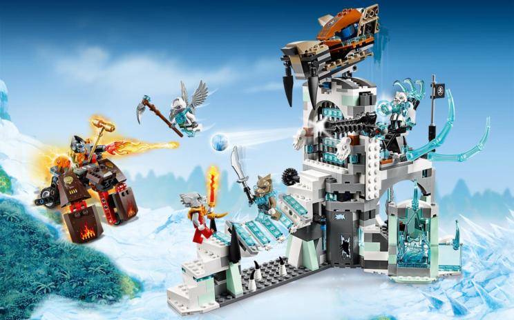LEGO CHIMA Sir Fangar's Ice Fortress • Set 70147 • SetDB LEGO CHIMA Sir Fangar's Ice Fortress • Set 70147 • SetDB