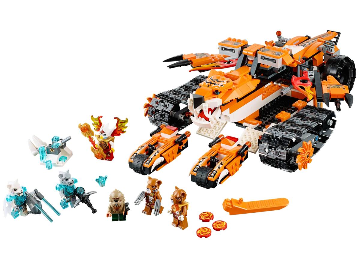 LEGO CHIMA Tiger s Mobile Command Set 70224 SetDB lego-chima-tiger-s-mobile-command-set-70224-setdb