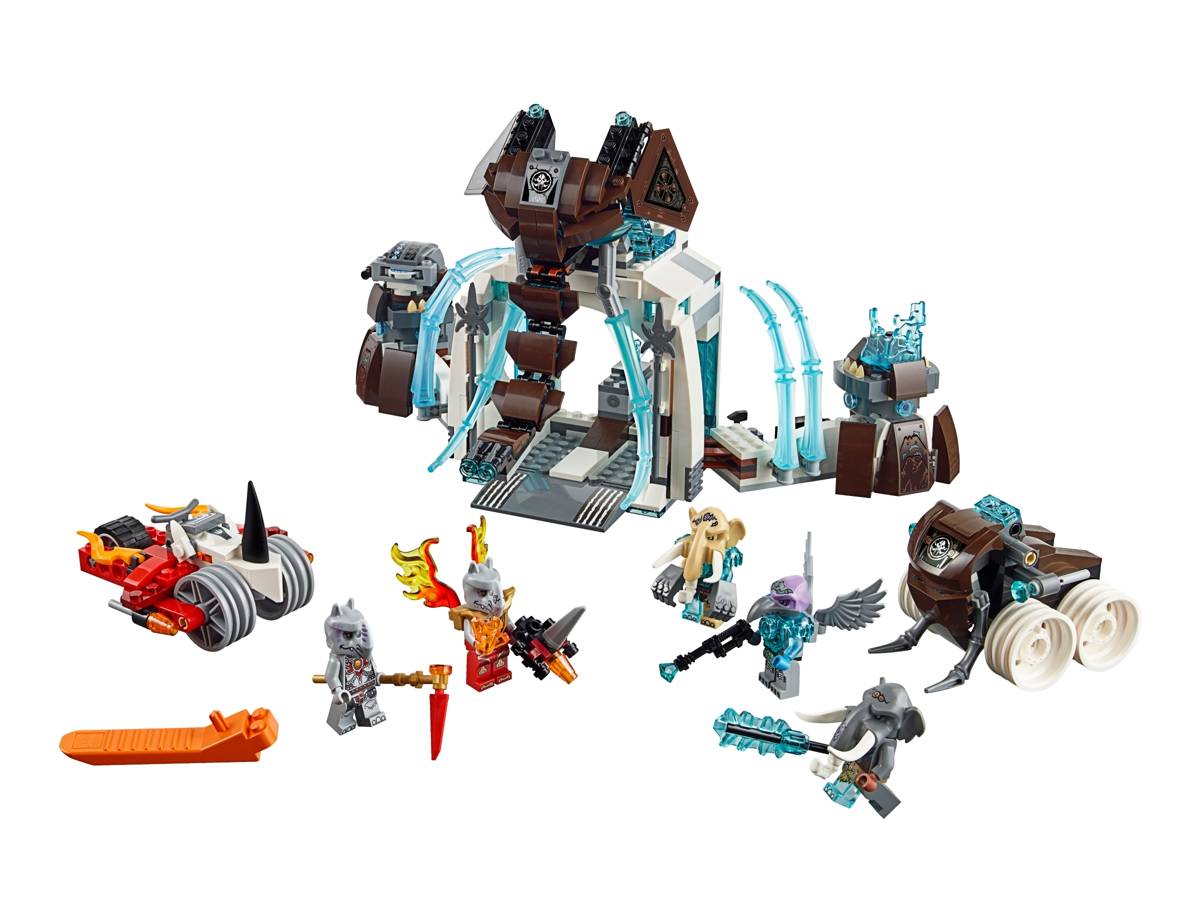 LEGO CHIMA Mammoth's Frozen Stronghold • Set 70226
