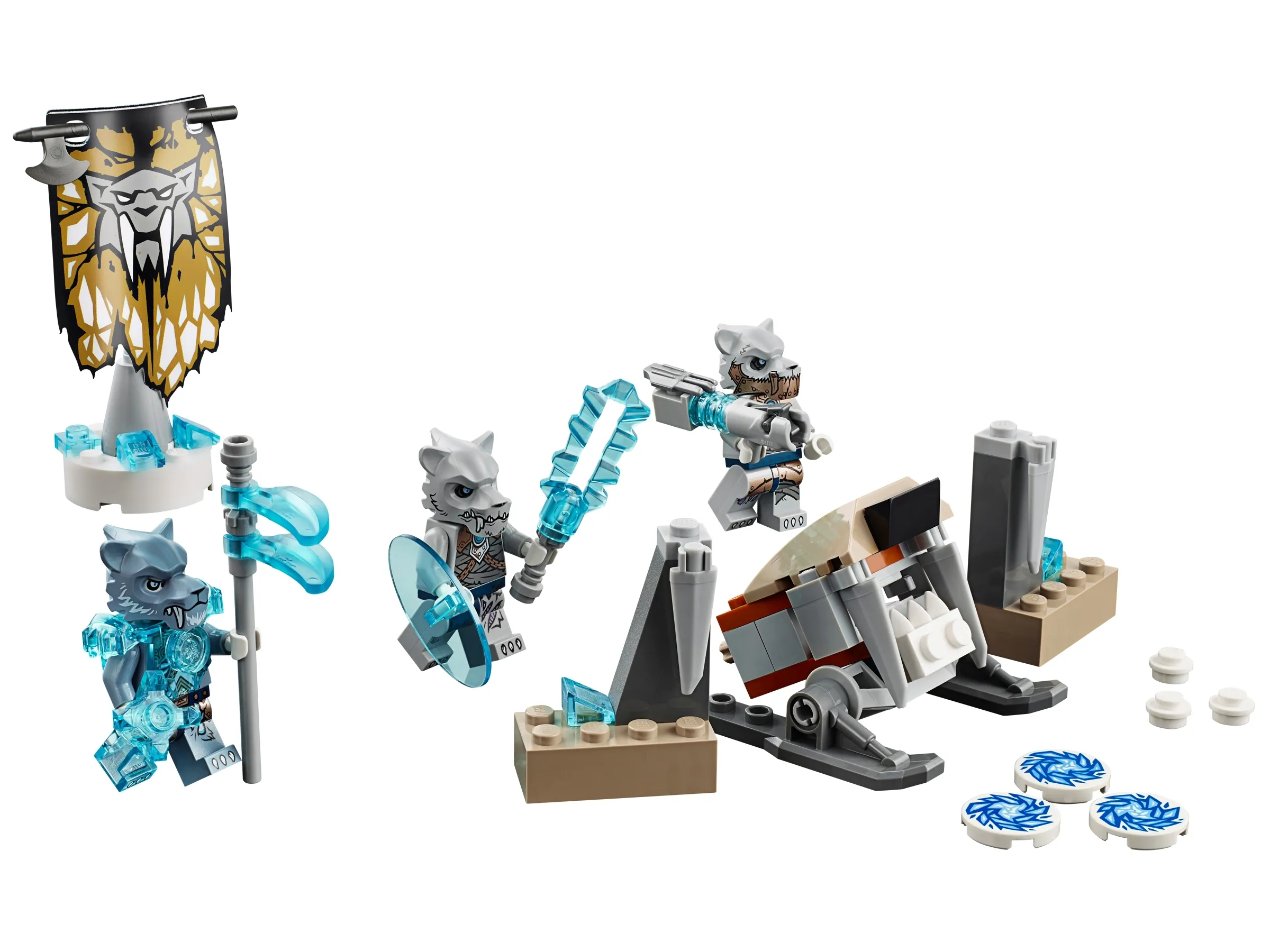 LEGO CHIMA Saber-tooth Tiger Tribe Pack • Set 70232 • SetDB