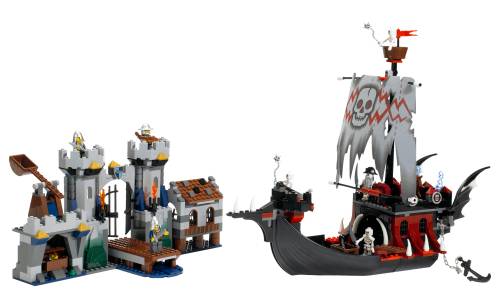 LEGO Castle Skeleton Ship Attack • Set 7029 • SetDB
