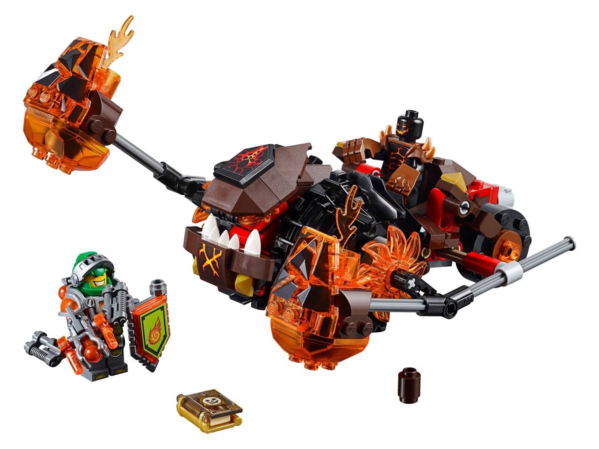 Knights セット LEGO NEXO KNIGHTS Moltor's Lava Smasher • Set 70313