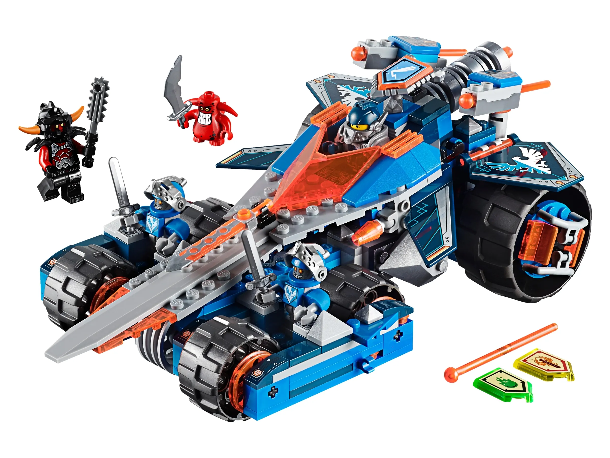 LEGO NEXO KNIGHTS Clay's Rumble Blade • Set 70315 • SetDB LEGO NEXO KNIGHTS Clay's Rumble Blade • Set 70315 • SetDB