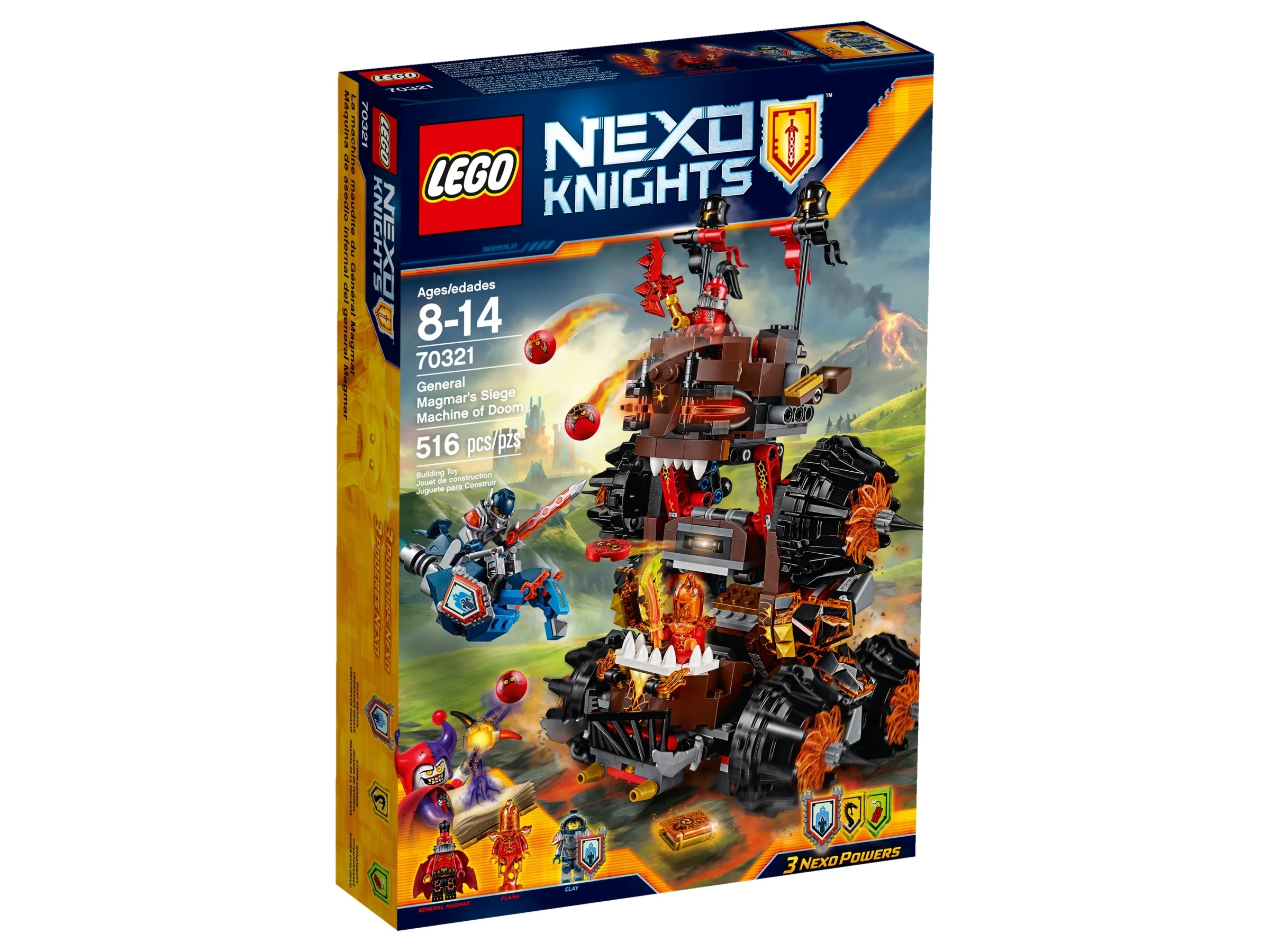 LEGO NEXO KNIGHTS General Magmar's Siege Machine of Doom