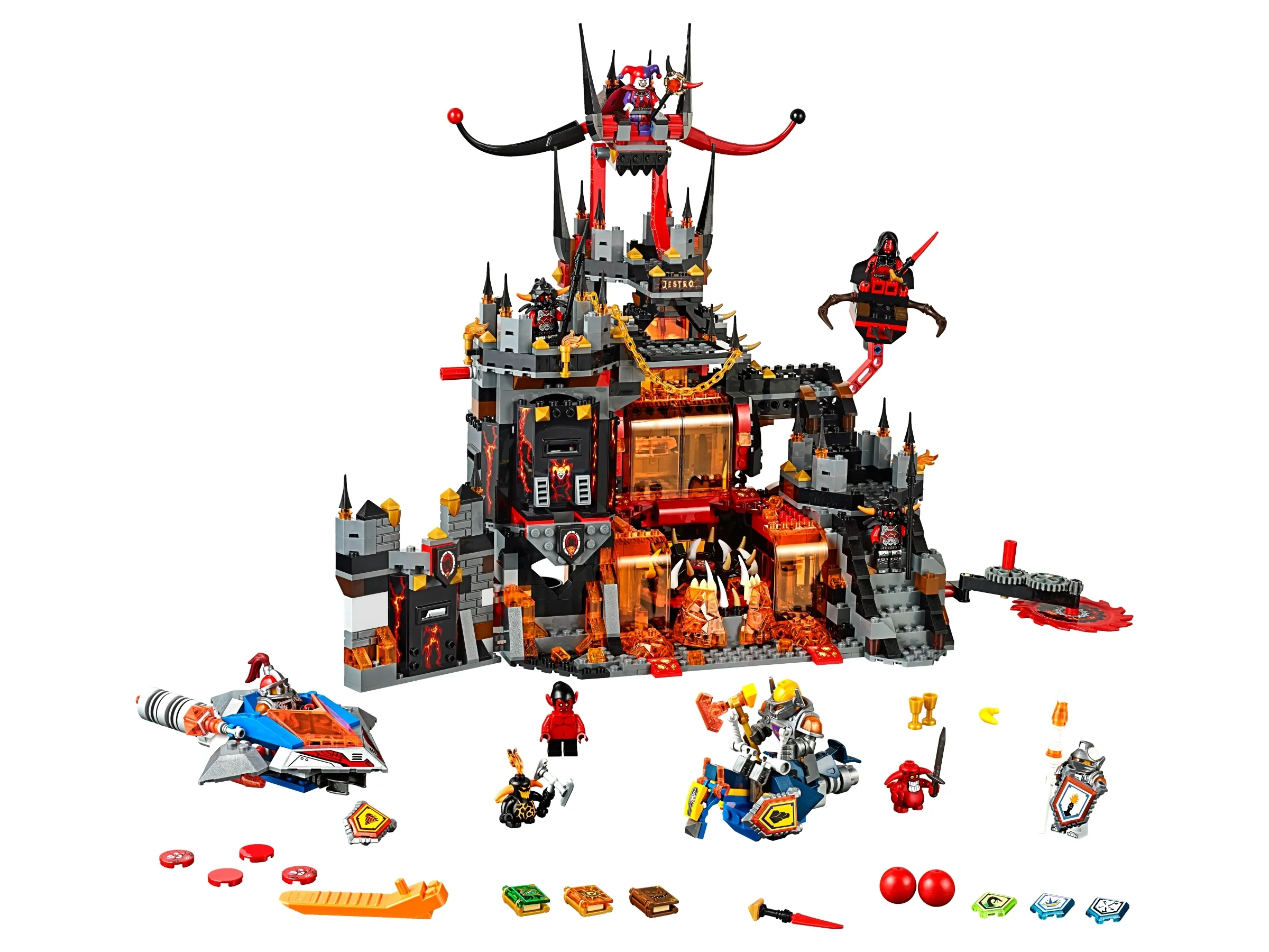 LEGO NEXO KNIGHTS Jestro's Volcano Lair • Set 70323