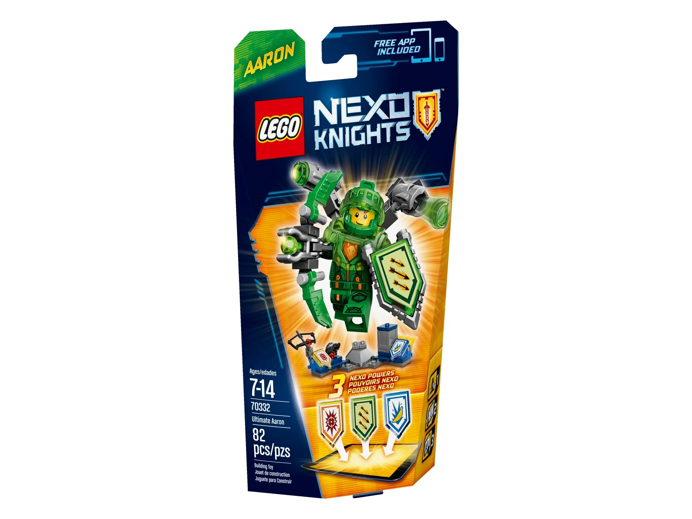 LEGO NEXO KNIGHTS ULTIMATE Aaron • Set 70332 • SetDB